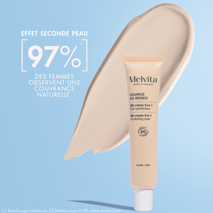 BB cr&egrave;me Teinte Claire, BB cr&egrave;me source de roses, , FR | Melvita